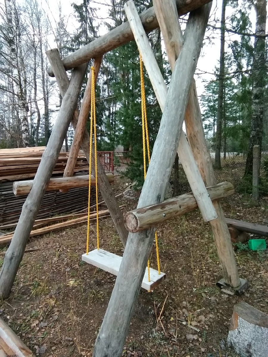Koka šūpoles Jēkabpils