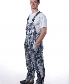 Puskombinezons ar silto oderi