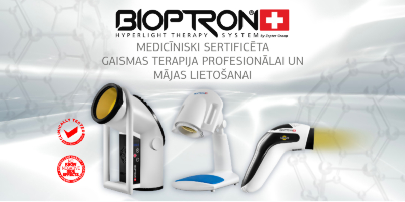 Informācija par gaismas terapiju Bioptron